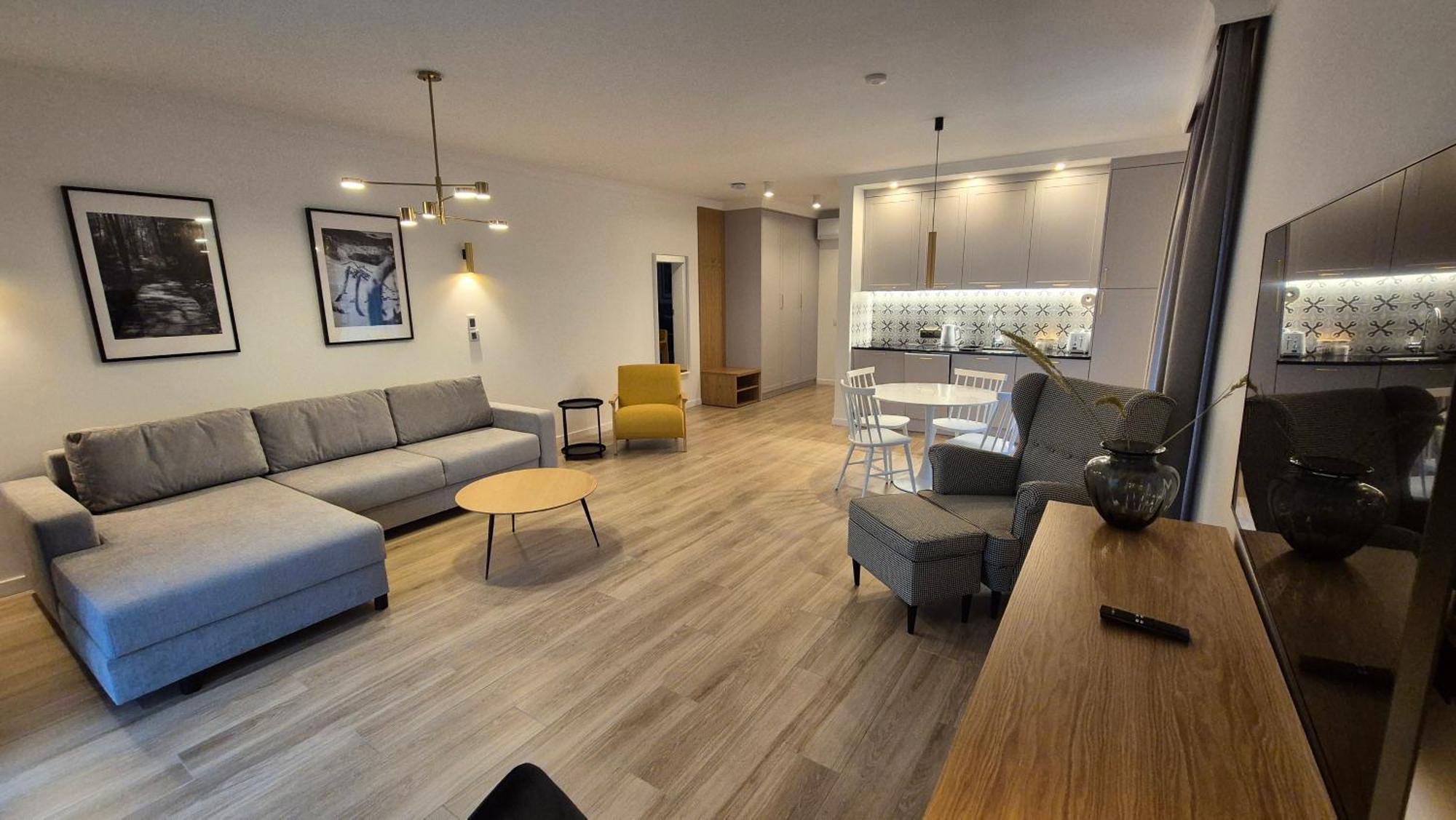 Apartamenty Dudek - Stylowe Apartamenty, 5 Minut Pieszo Do Morza! Rowy  Luaran gambar