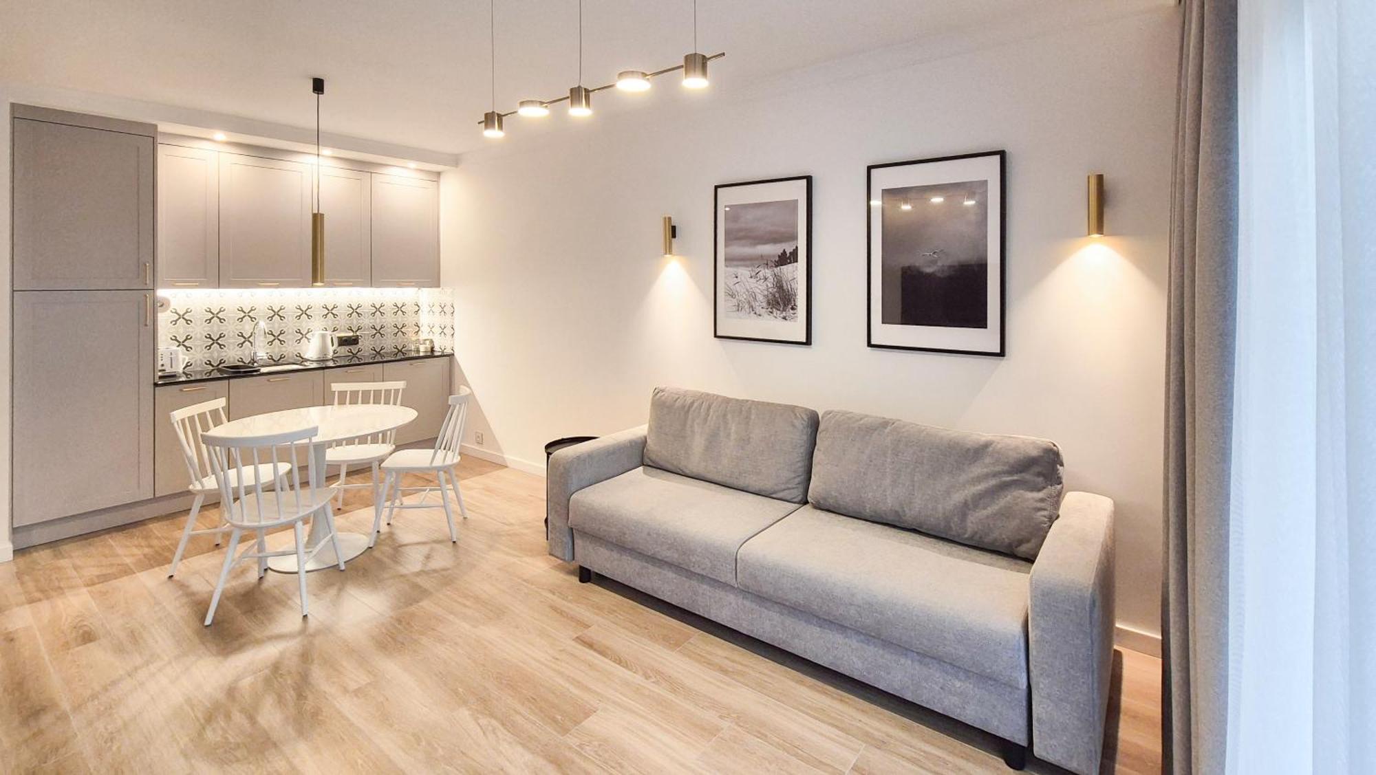 Apartamenty Dudek - Stylowe Apartamenty, 5 Minut Pieszo Do Morza! Rowy  Luaran gambar
