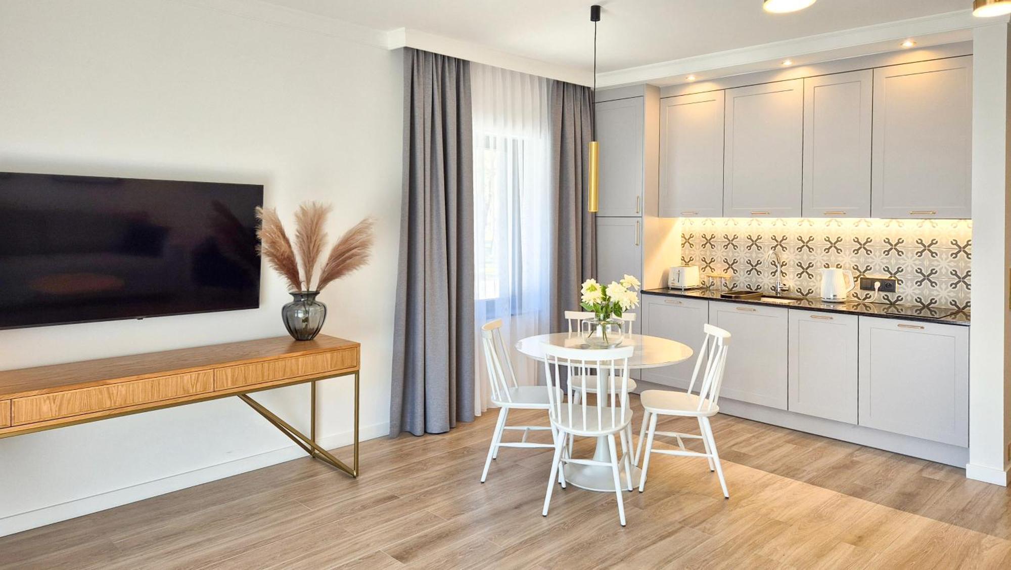 Apartamenty Dudek - Stylowe Apartamenty, 5 Minut Pieszo Do Morza! Rowy  Luaran gambar