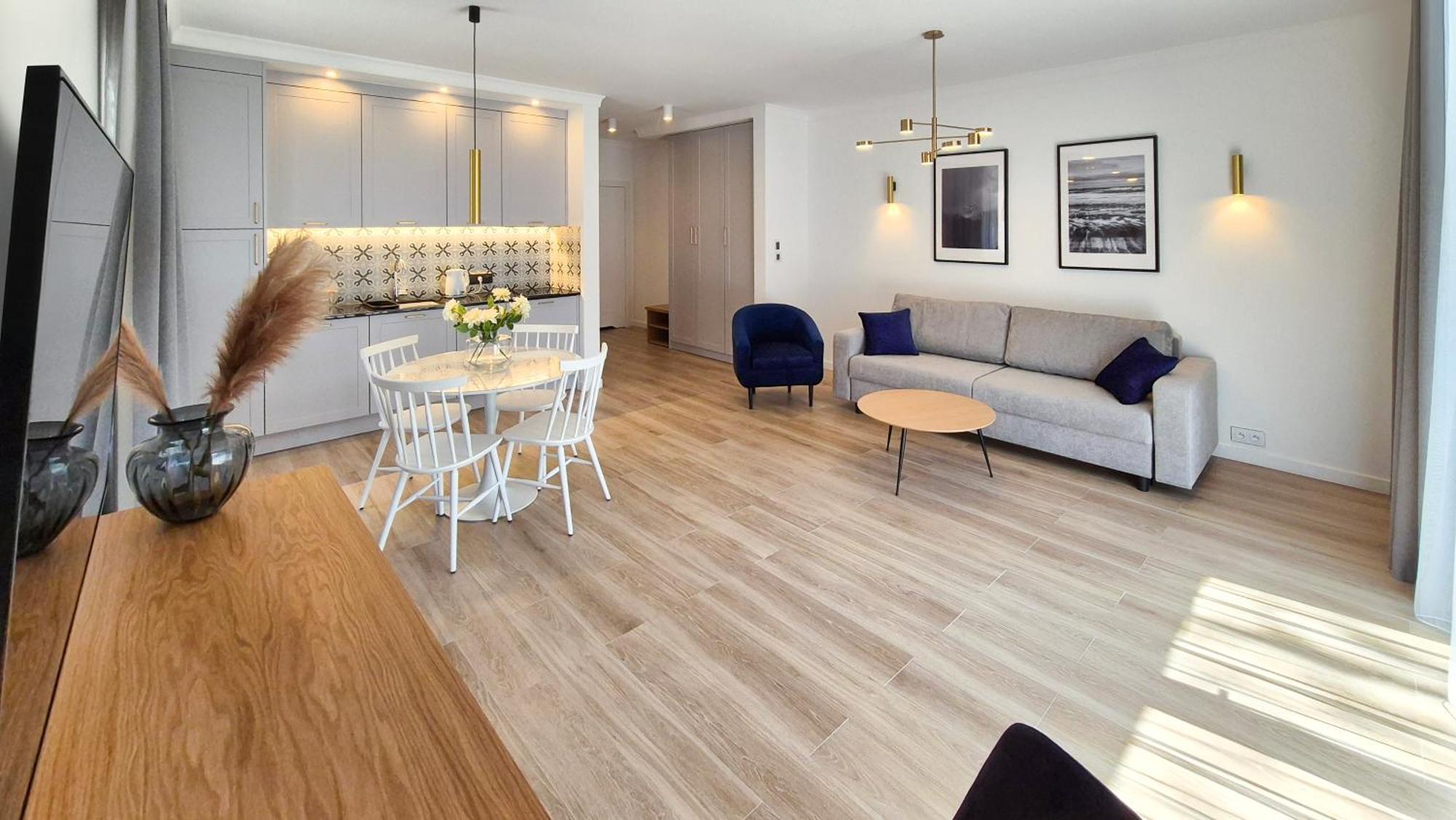 Apartamenty Dudek - Stylowe Apartamenty, 5 Minut Pieszo Do Morza! Rowy  Luaran gambar