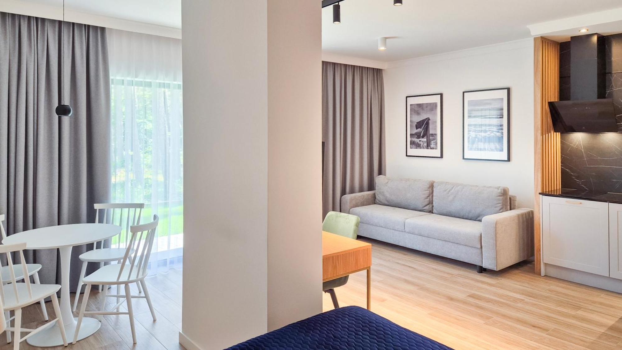Apartamenty Dudek - Stylowe Apartamenty, 5 Minut Pieszo Do Morza! Rowy  Luaran gambar